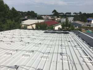 Système-fixation-optimiseurs-SolarEdge-réalisation-Niroma-Solar-photovoltaïque-Capbreton-40-Module-solaire-LG